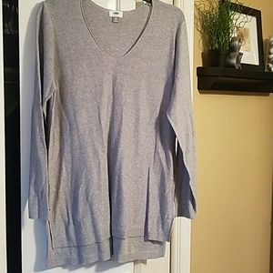 Lightweight grey tunic sweater Old Navy